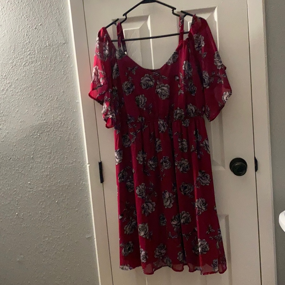 Maroon Torrid Dress